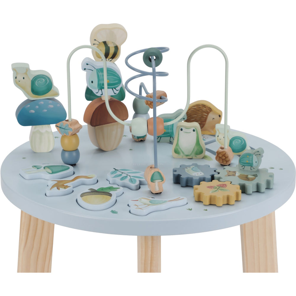 Køb Little Dutch Forest Friends Blue Aktivitetsbord