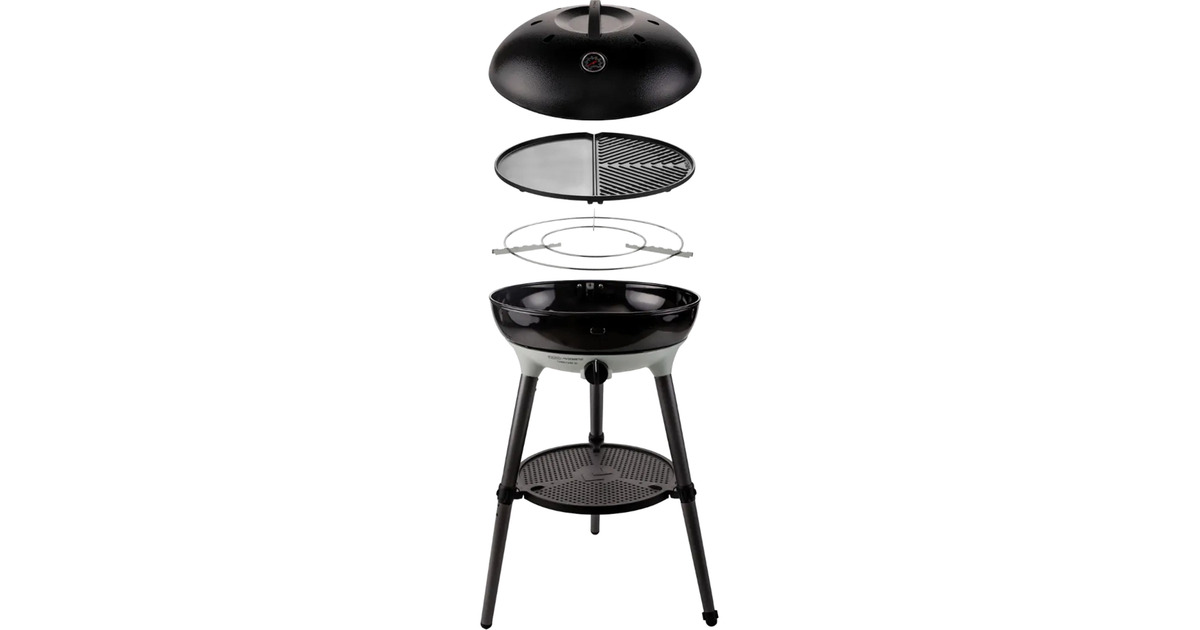 CadacCarri Chef 50 gasbarbecue / Plancha  (Zwart, ø 50cm)