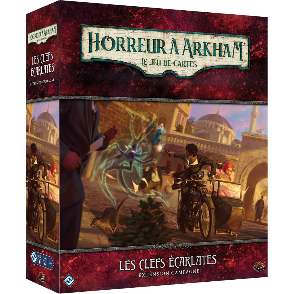 Horreur à Arkham : Le Jeu de Cartes - Les Clefs Écarlates (Campagne)
