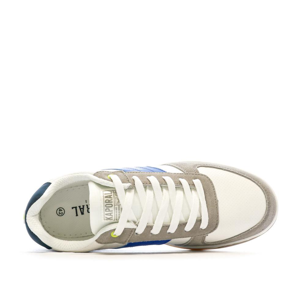 Kaporal Baskets Blanc/Bleu Homme Kaporal Drake