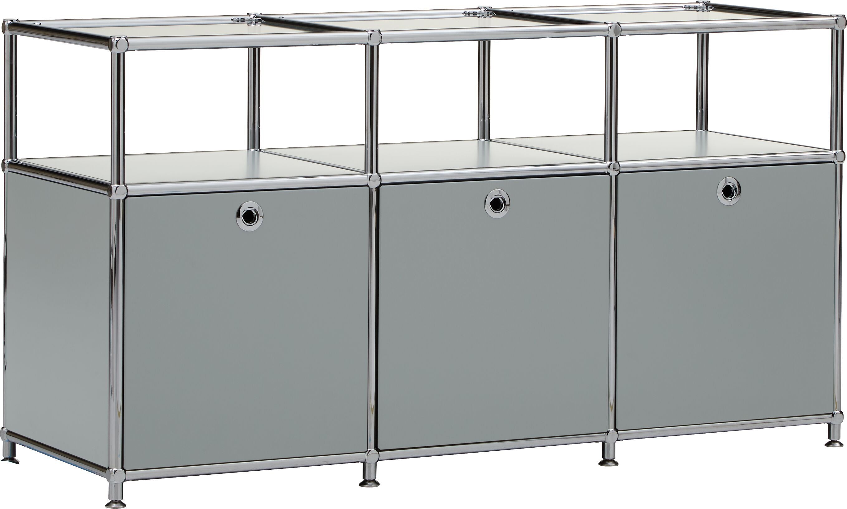 FLEXCUBE Lowboard - Grau / B: 115.0 cm x T: 40.0 cm x H: 60.0 cm
