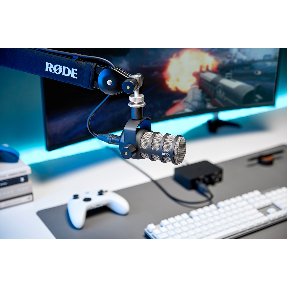 Røde PODMIC Gamers & Streamers samlepakning