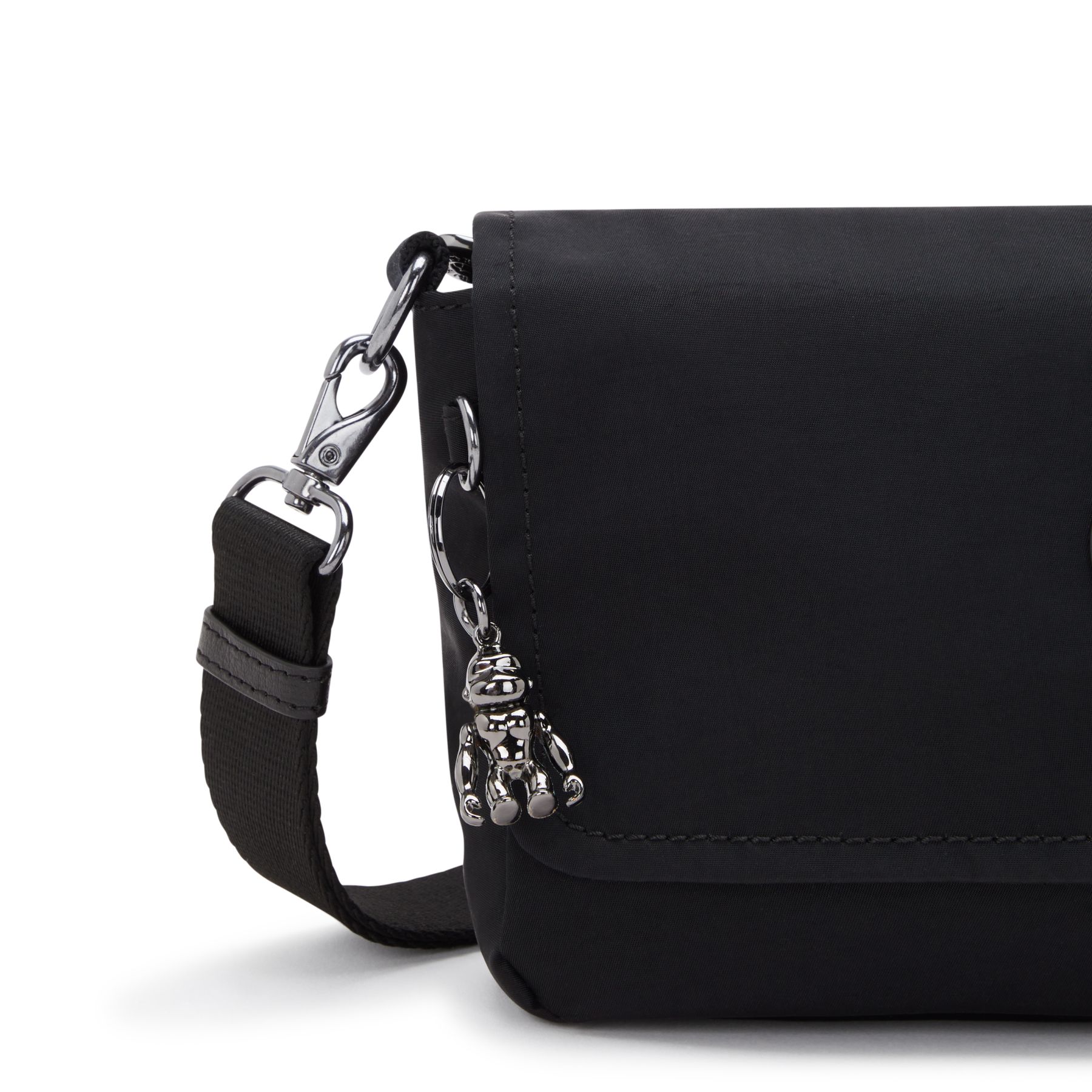 ARAS Petit sac à bandoulière avec sangle amovible - Endless Black