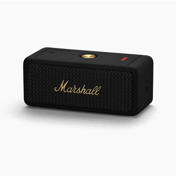 Marshall Coluna Bluetooth Emberton II Black and Brass