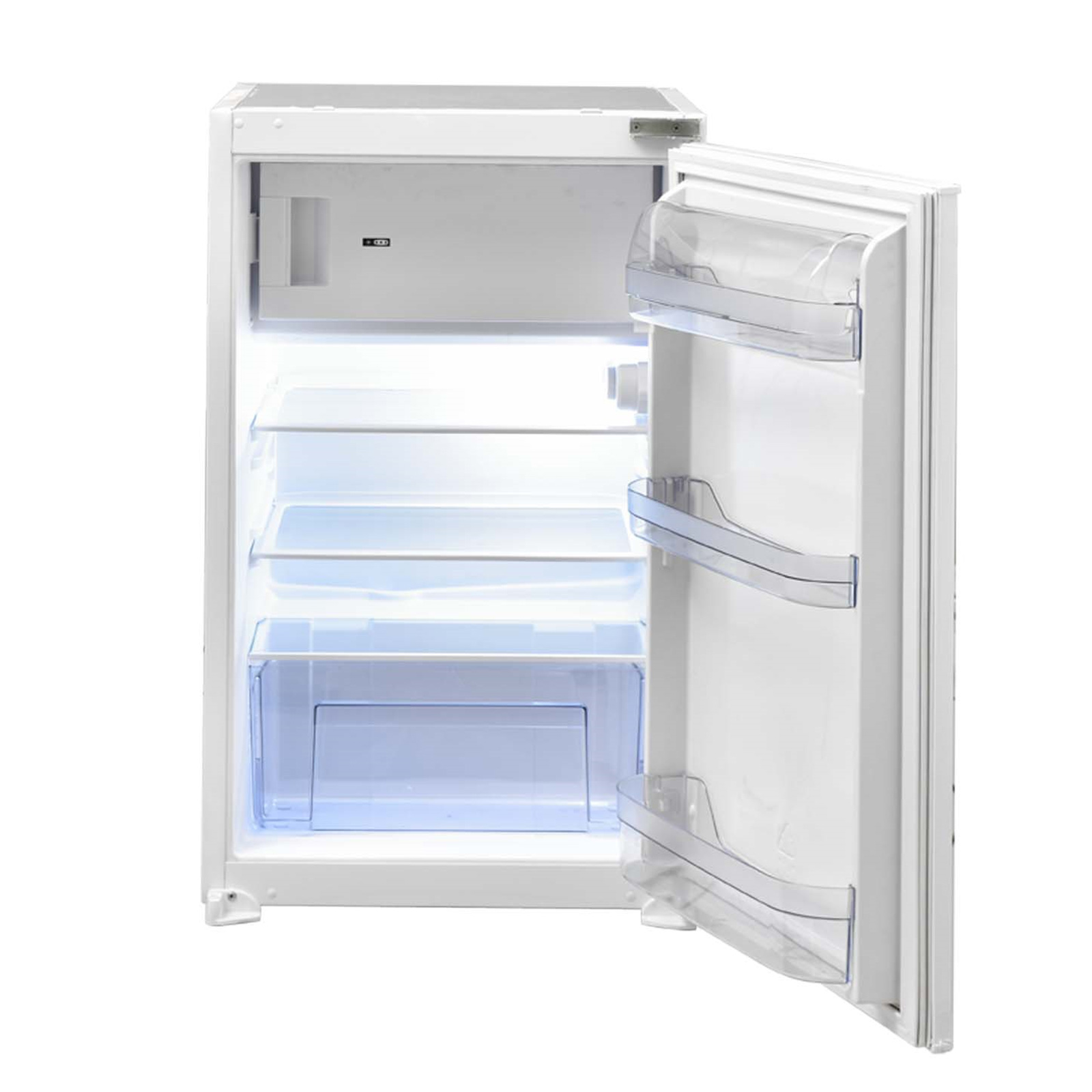 RESPEKTA Küchenblock - grau matt - Artisan Eiche - mit E-Geräten - 310 cm