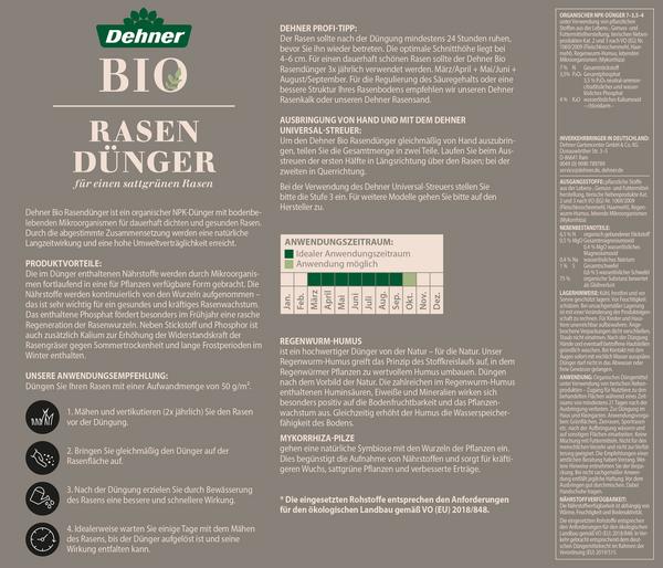 Dehner Bio Rasendünger
