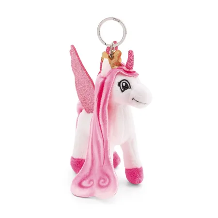 NICI Schlüsselanhänger Lissy PONY Einhorn Tamani 10cm weiß-pink
