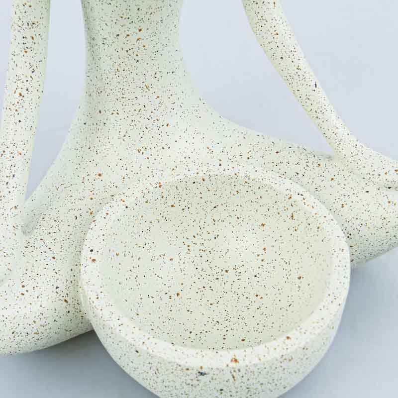 Porte-bougie figurine posture Yoga