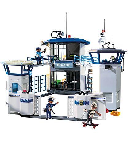Playmobil City Action - Politistation Med F?ngsel - 6919 - 256 D