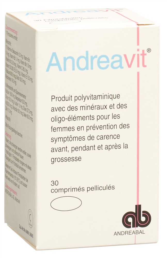 Andreavit Filmtabl Fl 30 Stk