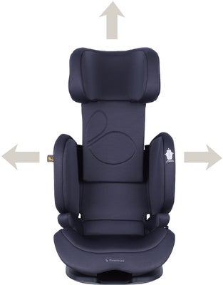 Beemoo Recline i-Size Beltestol, Anthracite