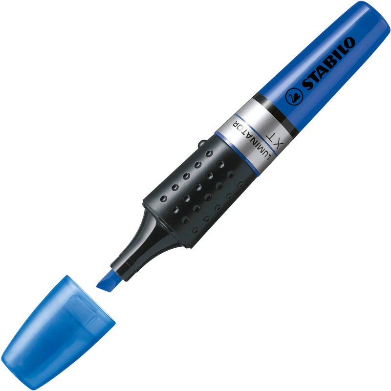Surligneur Stabilo Luminator couleurs assorties - Présentoir de 4