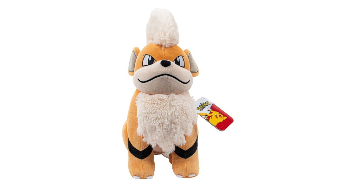 JazwaresPokémon Plush Figure Growlithe 30 cm Pluchenspeelgoed