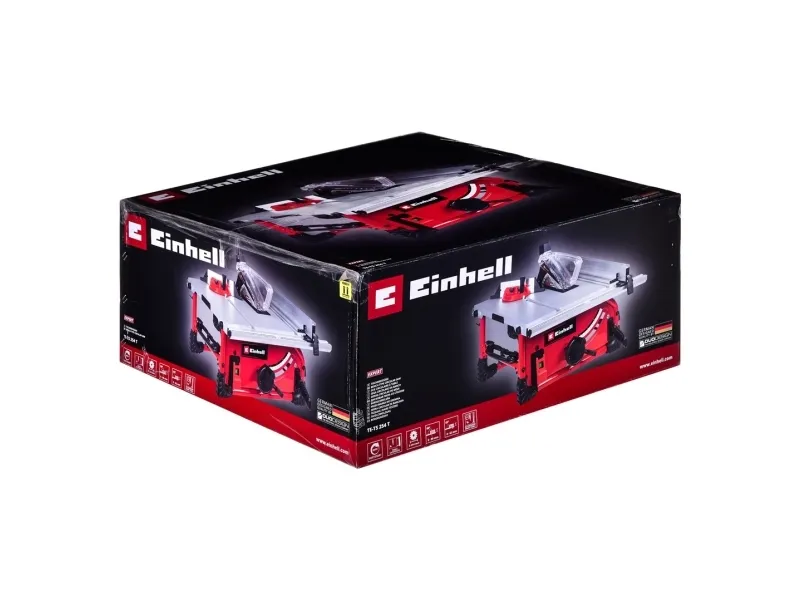Einhell TE-TS 254 T, 4700 rpm, 6,3 cm, 8,9 cm, 0 - 45°, -60 - 60°, Bordplade