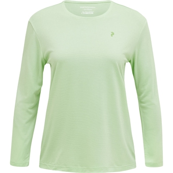 Peak Performance Delta Polartec® Langarmshirt Vivid Green Damen
