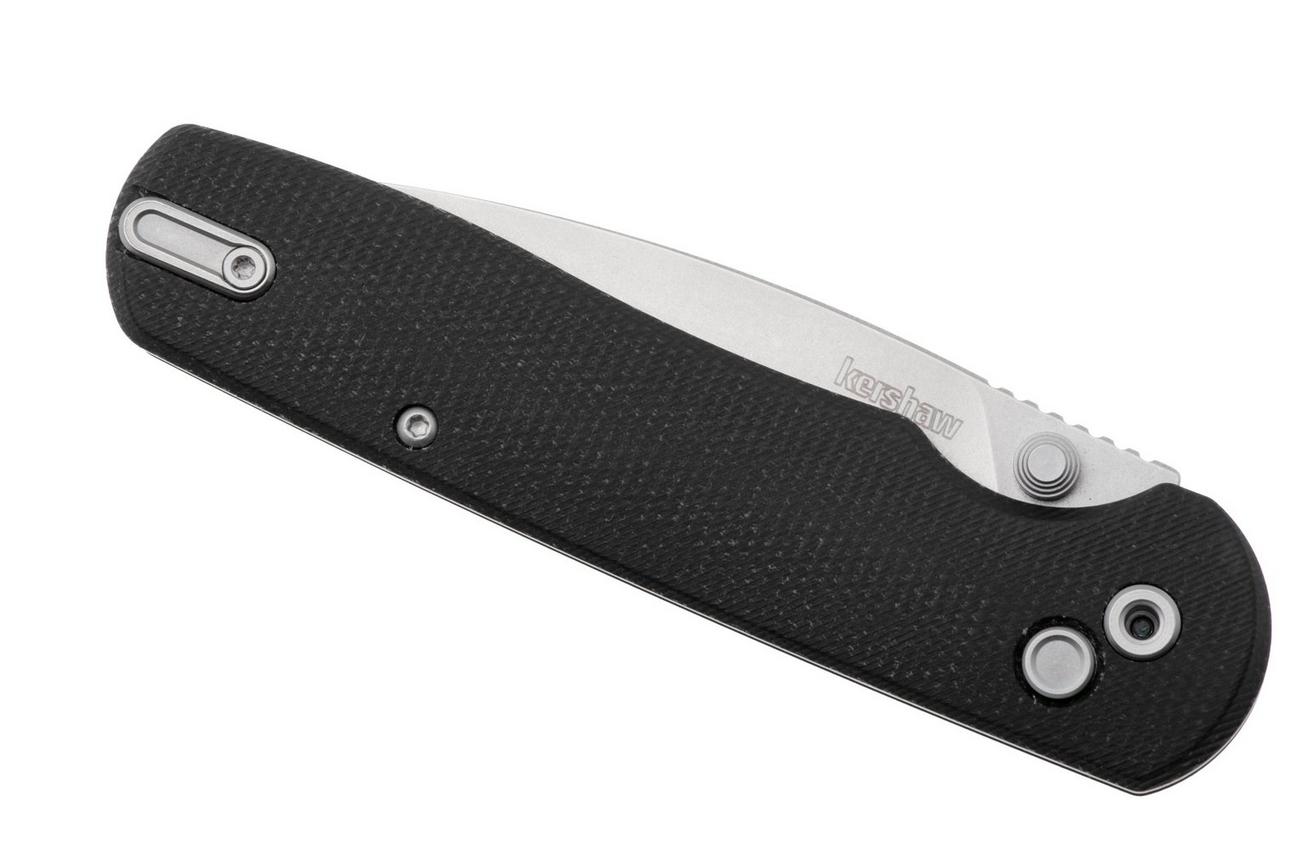 Kershaw Remnant 2054 Stonewashed D2, Black Micarta, zakmes