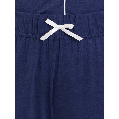 Lascana - Classic Pijama ropa interior pantalón camisa manga larga Azul