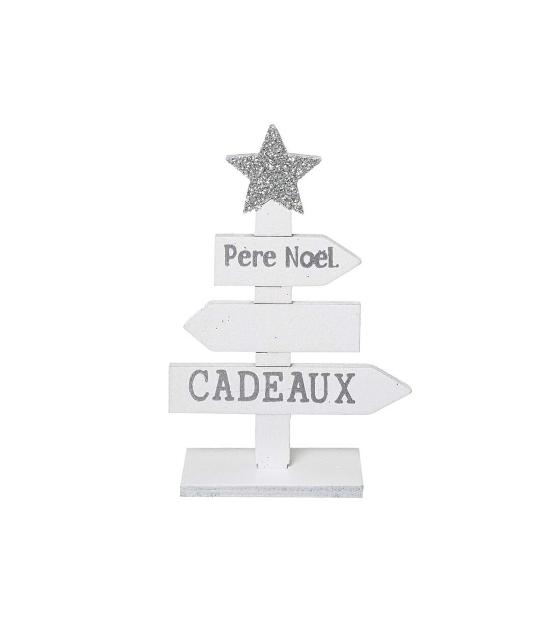 Paris Prix - Lot De 6 Cavaliers De Table colorama Blanc