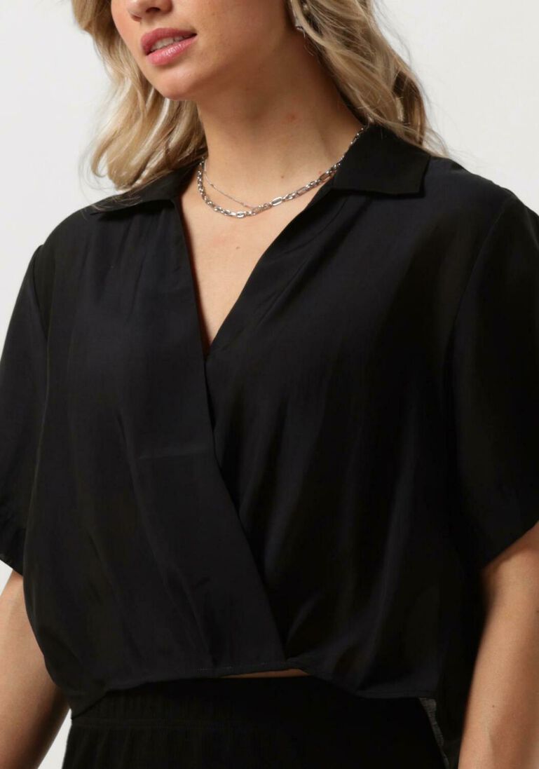 ANOTHER LABEL zwarte another label top dani top s/s