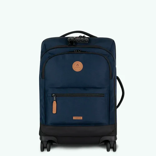 Valise souple 4 roues Small Reykjavik Bleu marine