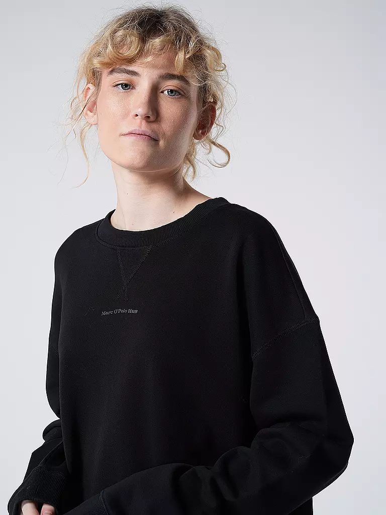 MARC O' POLO DENIM Sweatshirt schwarz