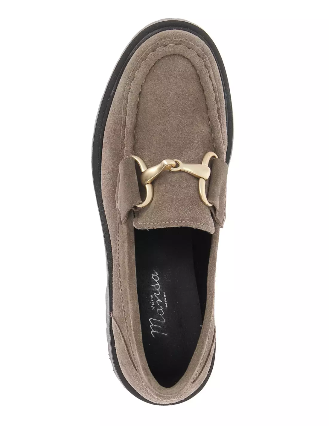 MAISON MANSA 7325177 - Mocassins & bateaux MILANOOILTAUPE09