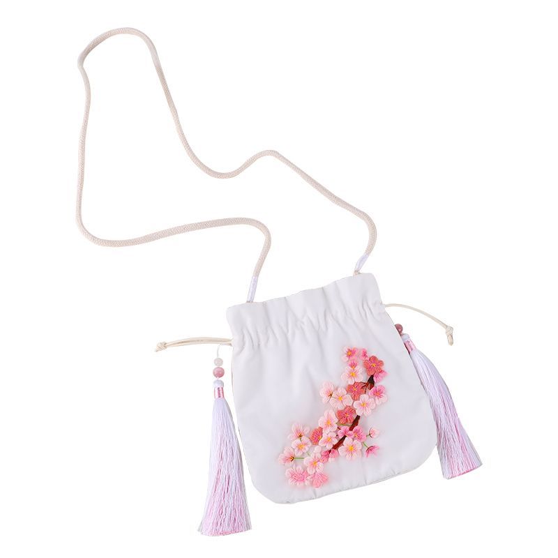 Embroidery Kingdom - DIY borduurpakket voor een tas met kwastjes