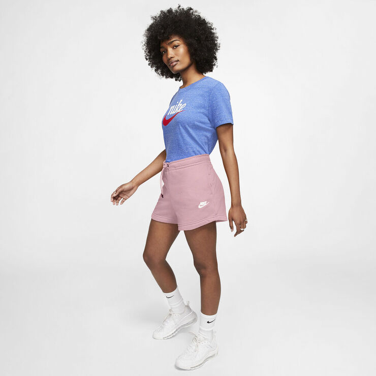 Nike Sportswear Essential Frotte Shorts Pink
