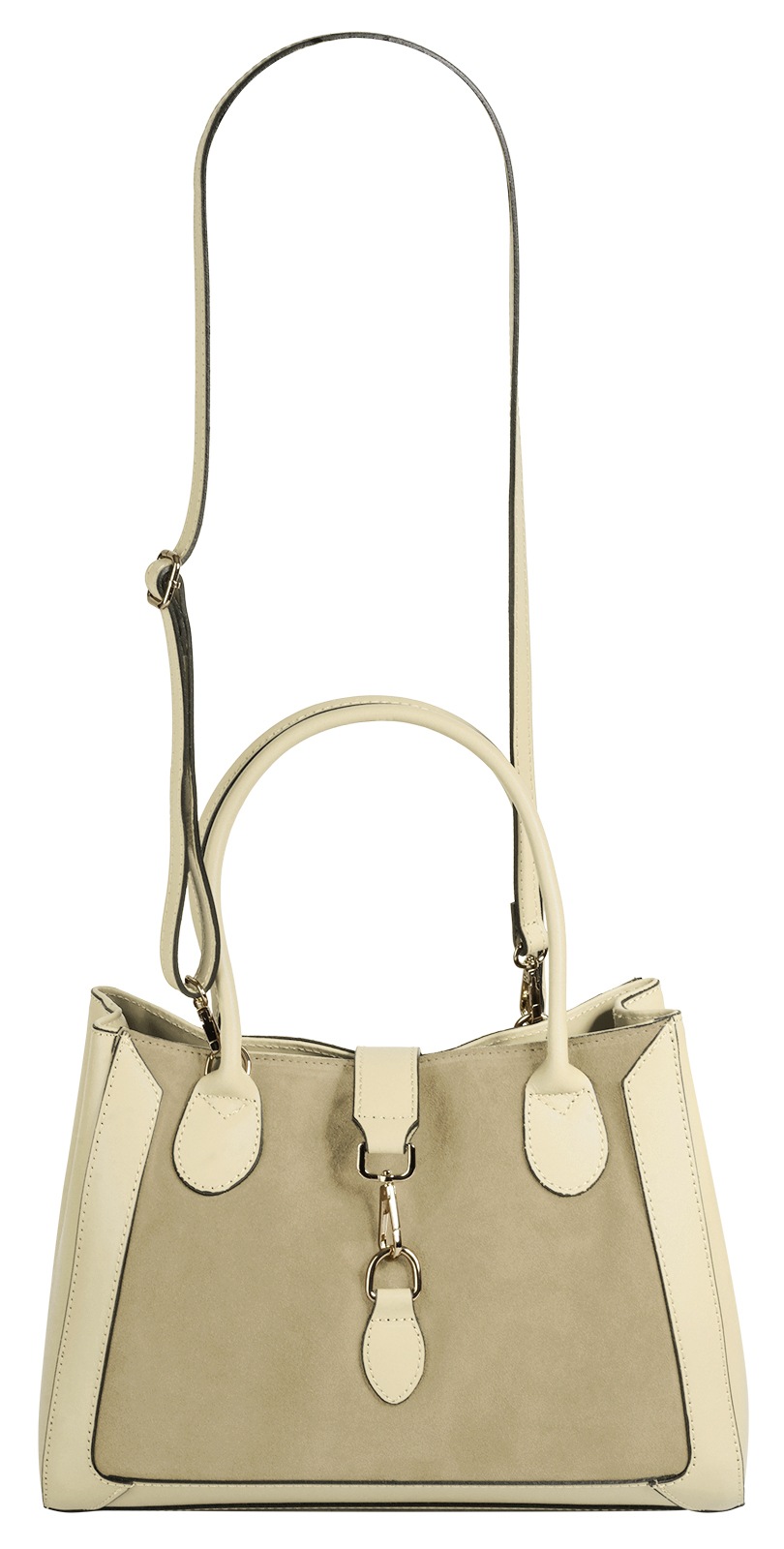 Samantha Look Shopper echt Leder, Made in Italy