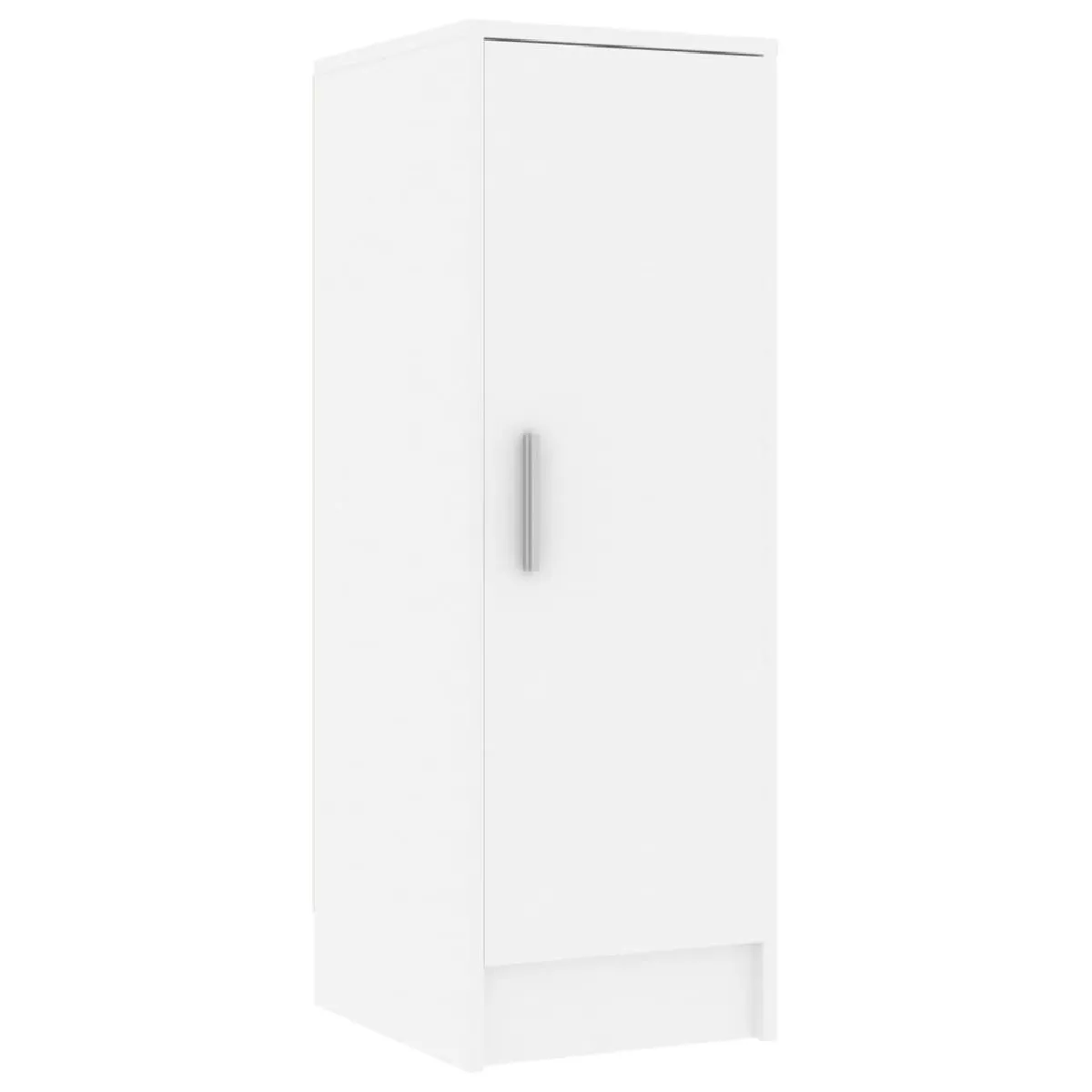 vidaXL Armoire à chaussures Blanc aggloméré