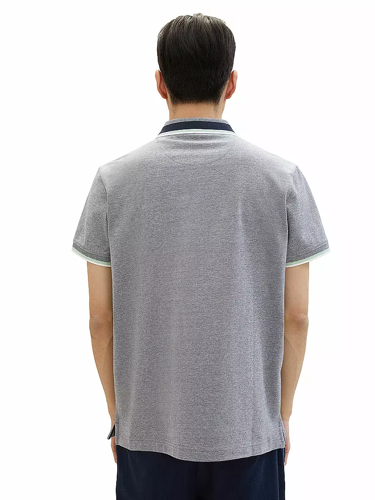TOM TAILOR Poloshirt grau