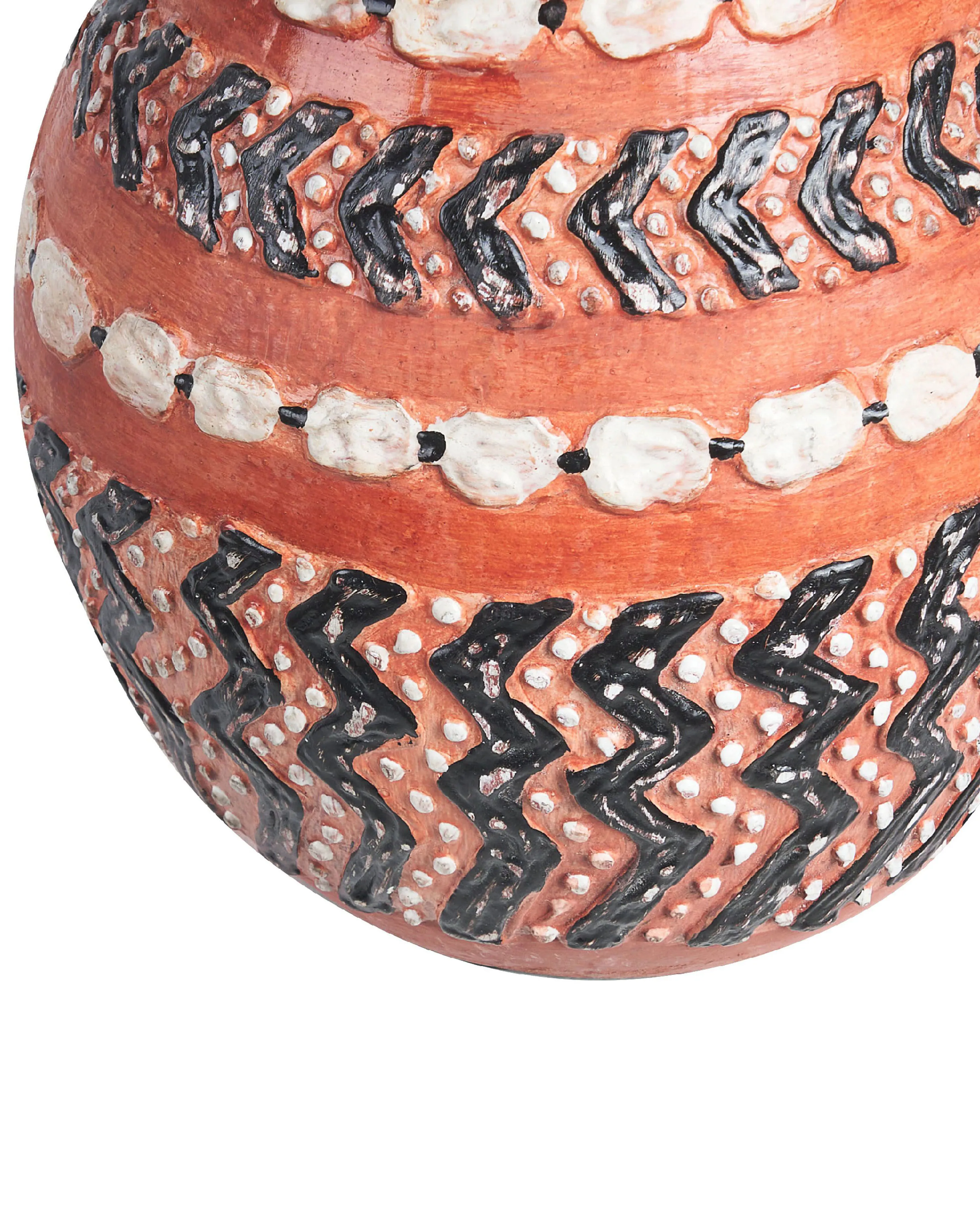 Decoratieve vaas KUMU Keramiek 36 cm Bruin