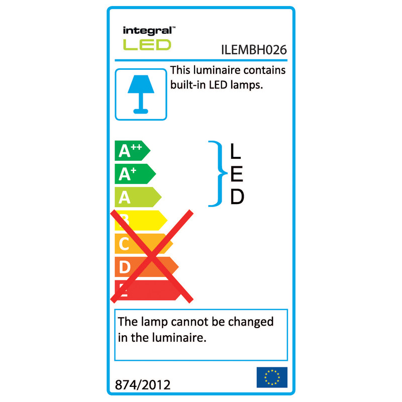 Integral LED noodverlichting 5W 250lm 4000K