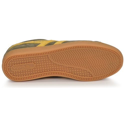 Gola - EQUIPE SUEDE - Kaki / Jaune