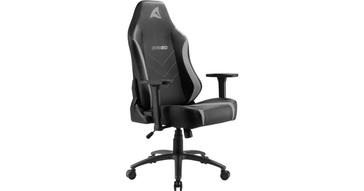SharkoonSKILLER SGS20 gamestoel  (Zwart/grijs)