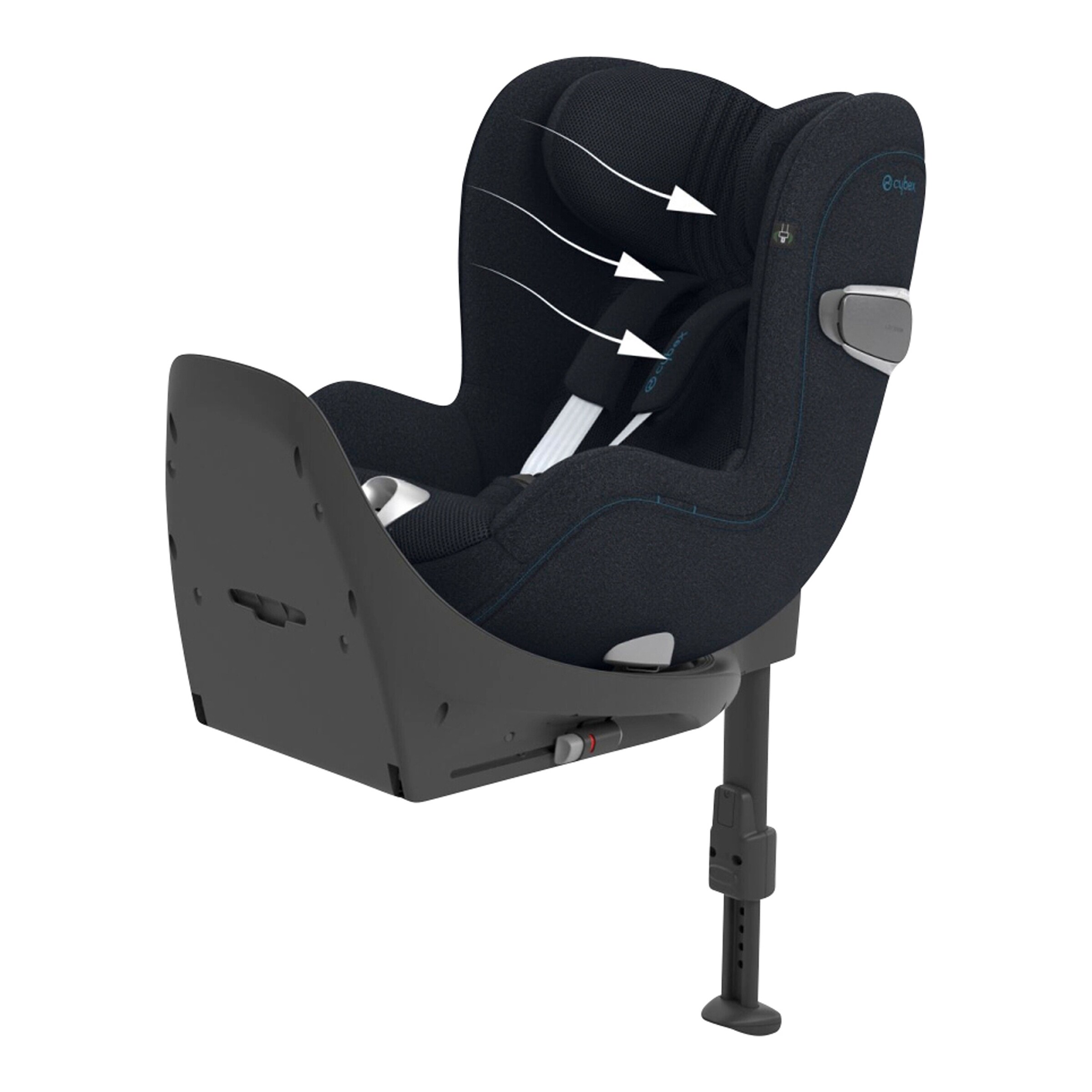 Cybex - PLATINUM Kindersitz Sirona T i-Size PLUS nautical blue