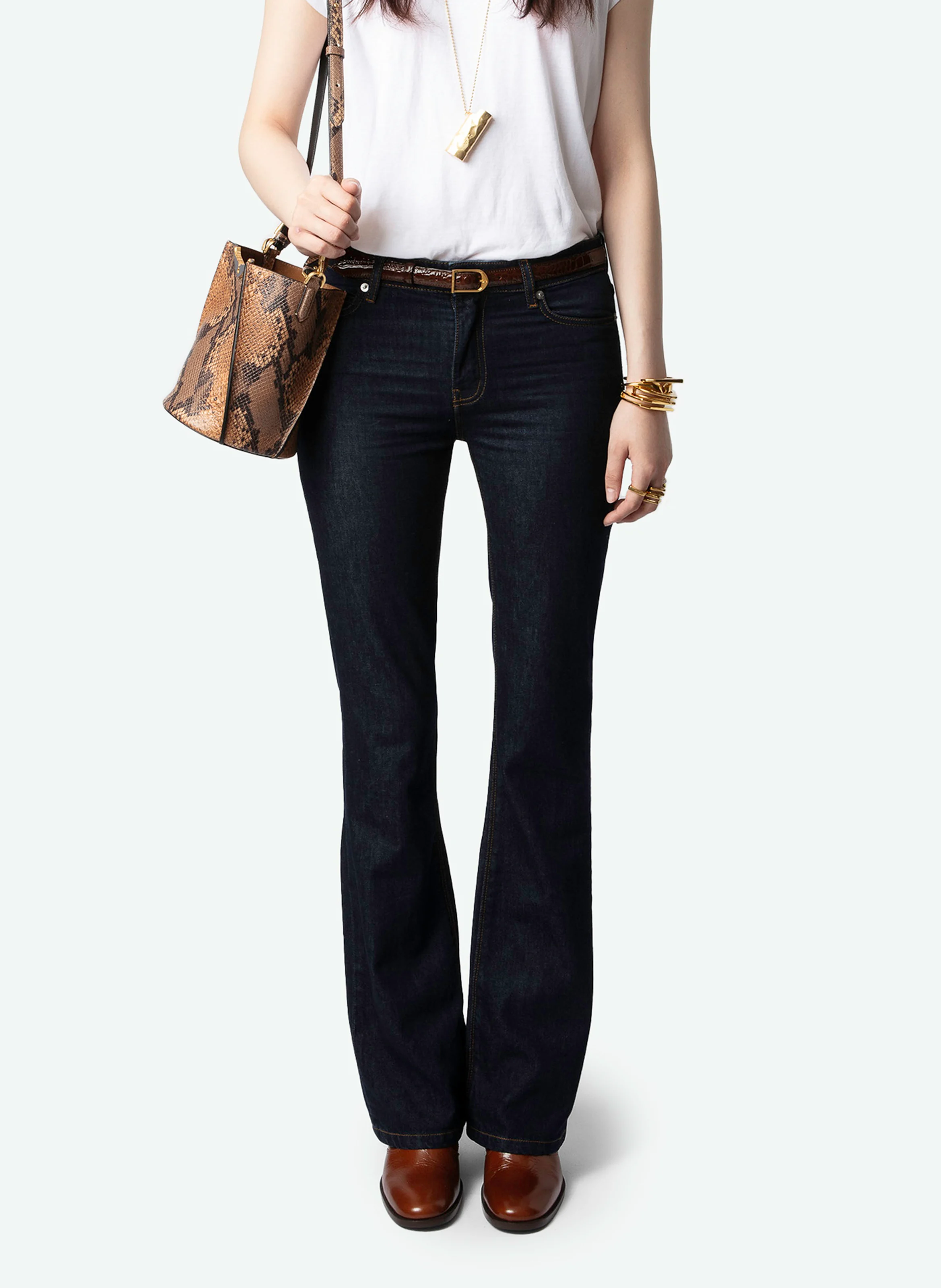 ECLIPSE - Jean flare | Bleu