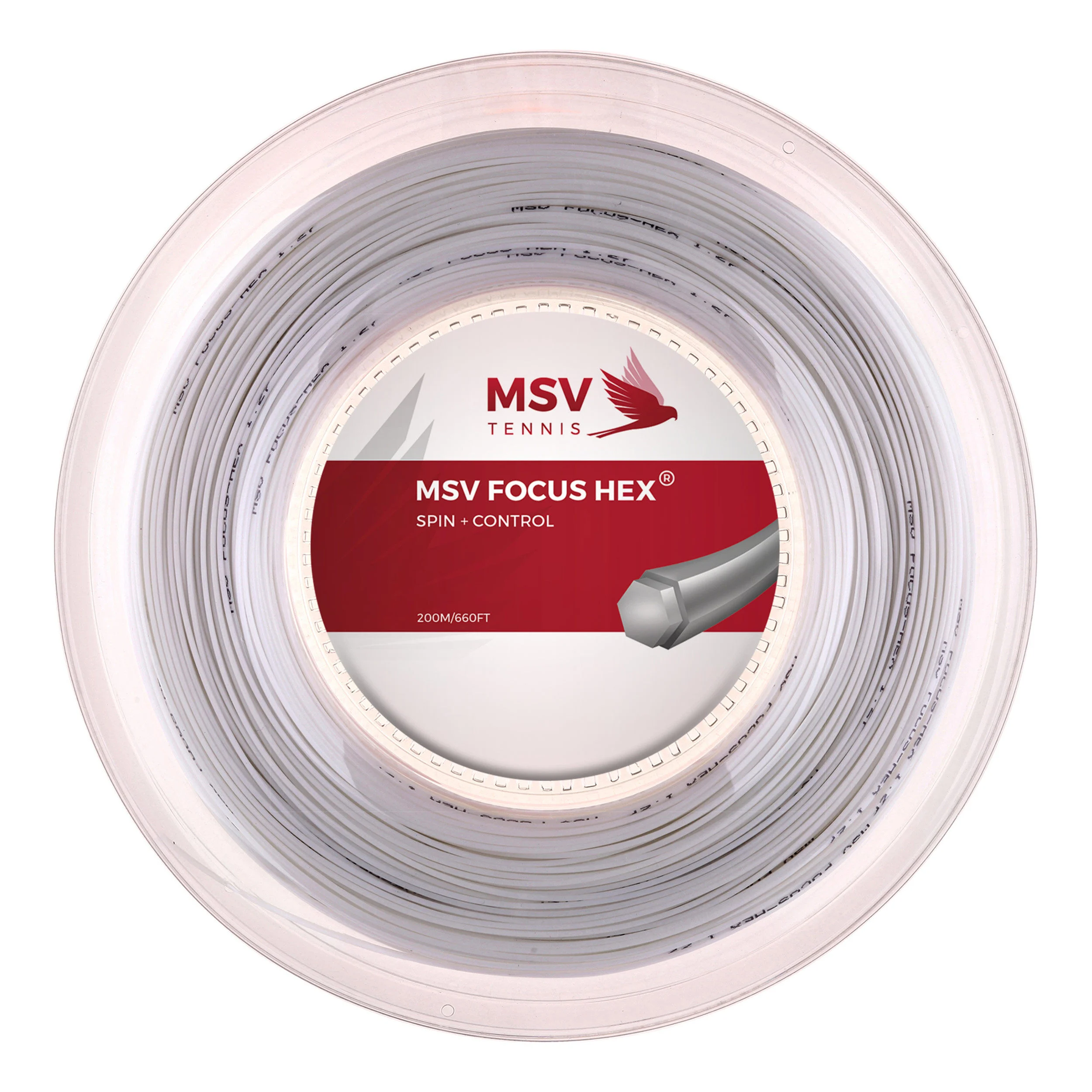 MSV Focus-HEX Bobine Cordage 200m - Blanc