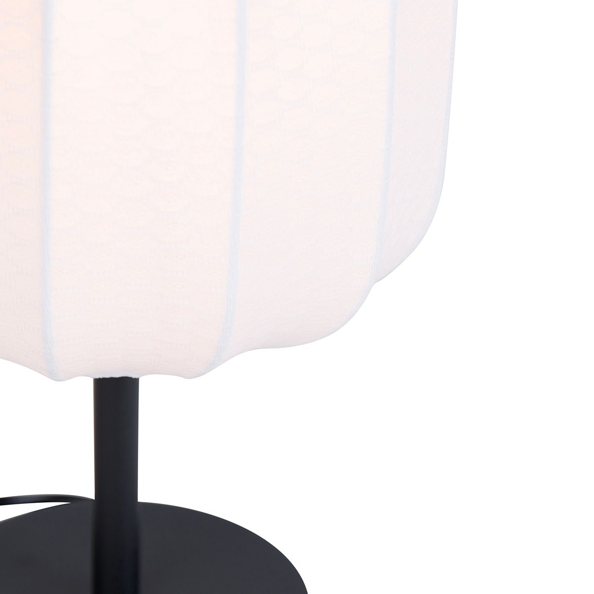 Japandi tafellamp zwart met wit - Madleine