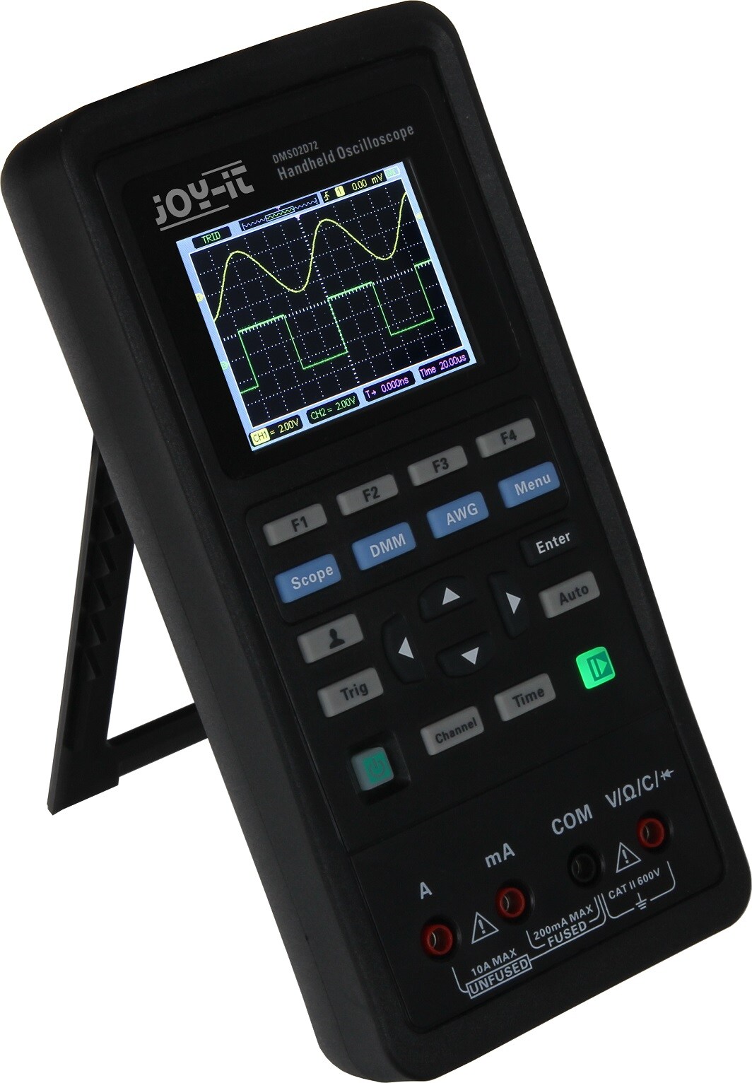 RB Tragbares 3-in-1 Gerät: Oszilloskop, Signalgenerator und Multimeter