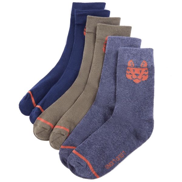 vidaXL Meias para Criança 5 Pares UE 26-29 - 14735