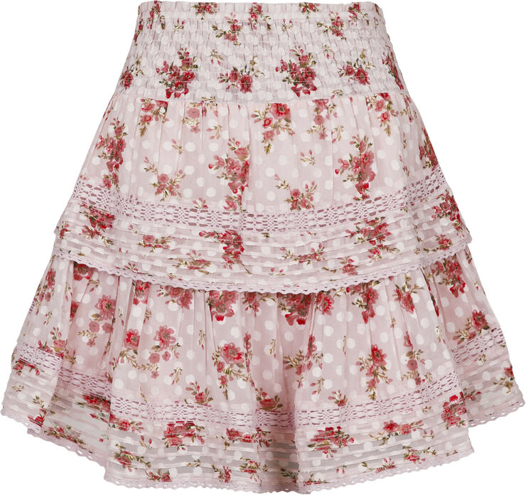Neo Noir Kenia Dreamy Rose Skirt Rose