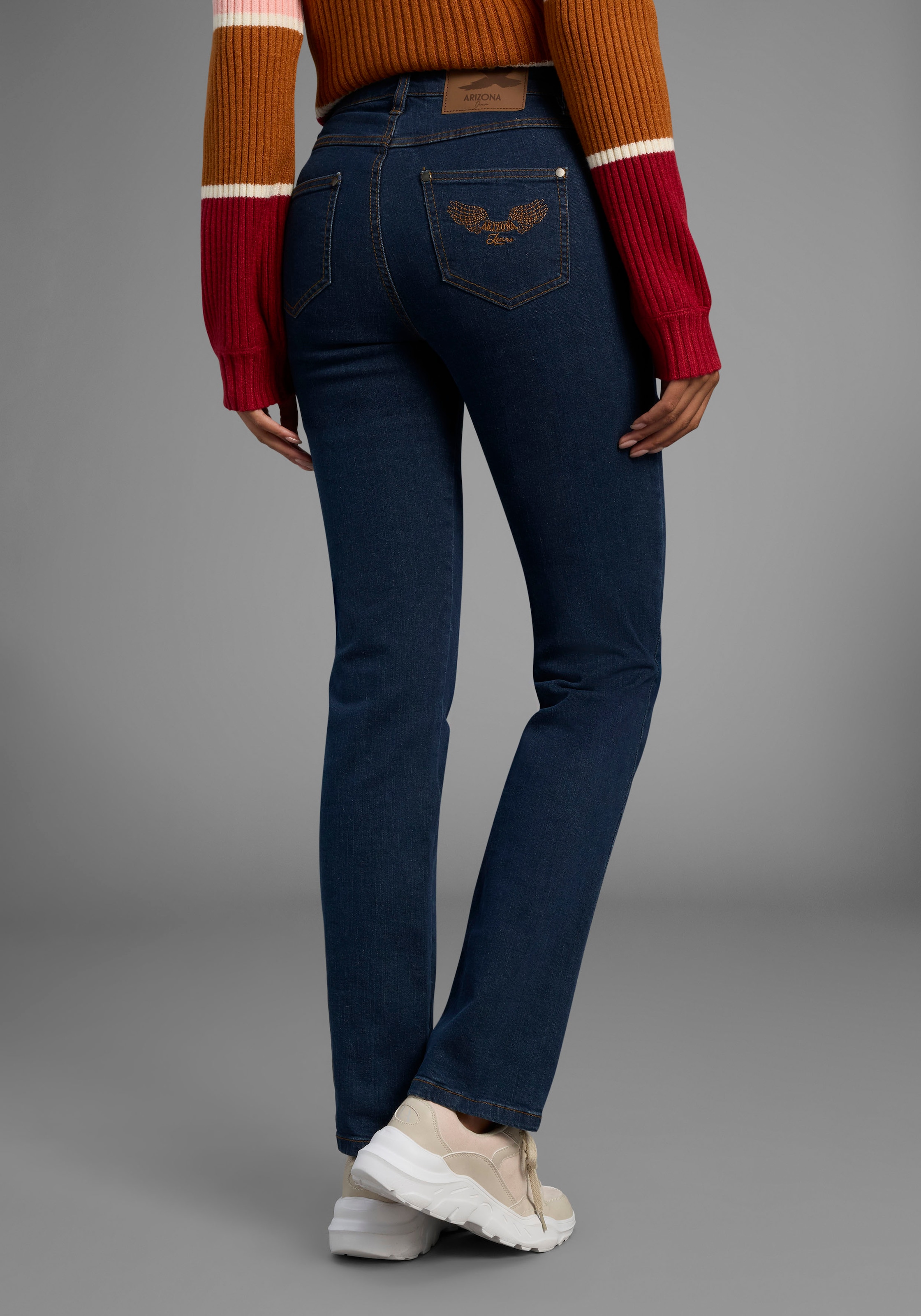 Arizona Gerade Jeans »Comfort-Fit« High Waist