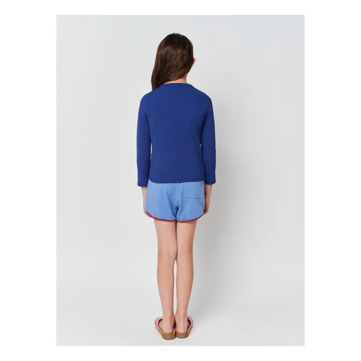 Bobo Choses T-Shirt Anti-UV Living In A Shell | Bleu marine