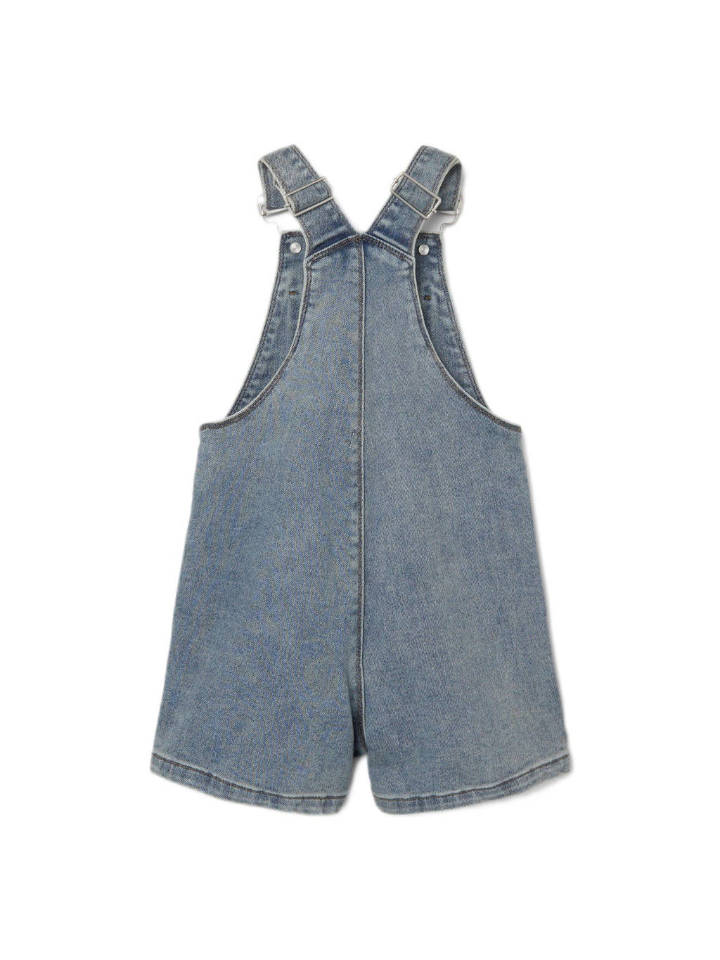 LIL' ATELIER regular fit tuinbroek NMNKIM met katoen light blue denim