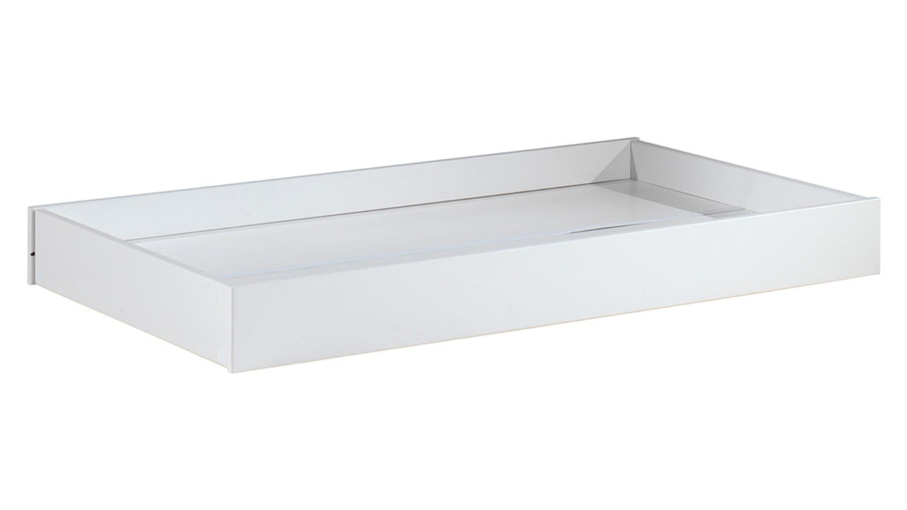 Peuterbed Kiddy met bedlade wit