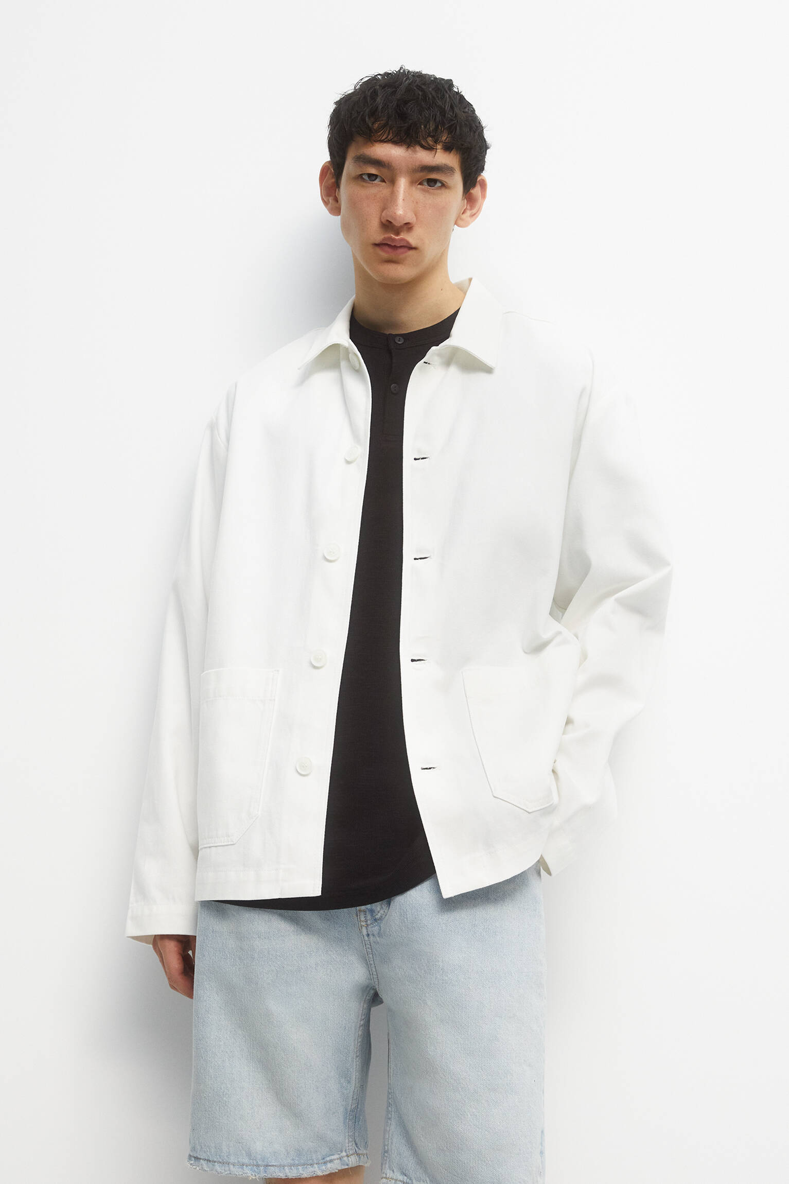 Uniforme de trabalhador de cana branco - branco-sujo