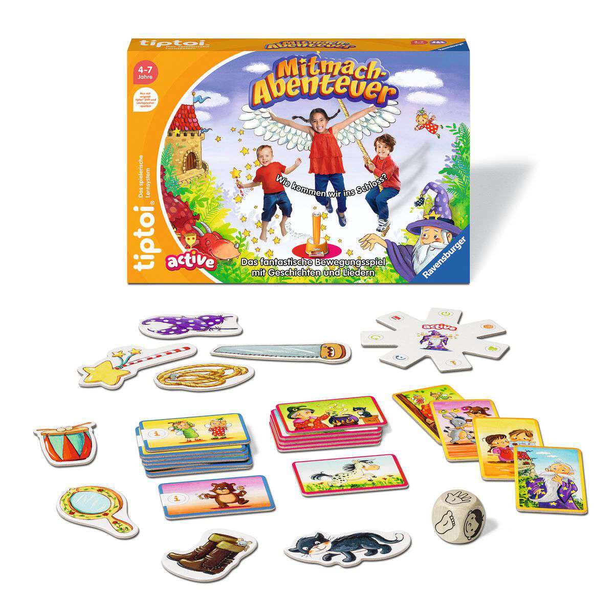 Ravensburger Spiel tiptoi® ACTIVE Mitmach-Abenteuer