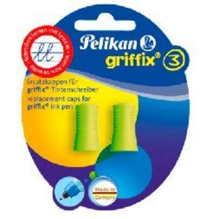 Pelikan griffix® 3 Ersatzkappe für Tintenschreiber 2 Stück, sortiert