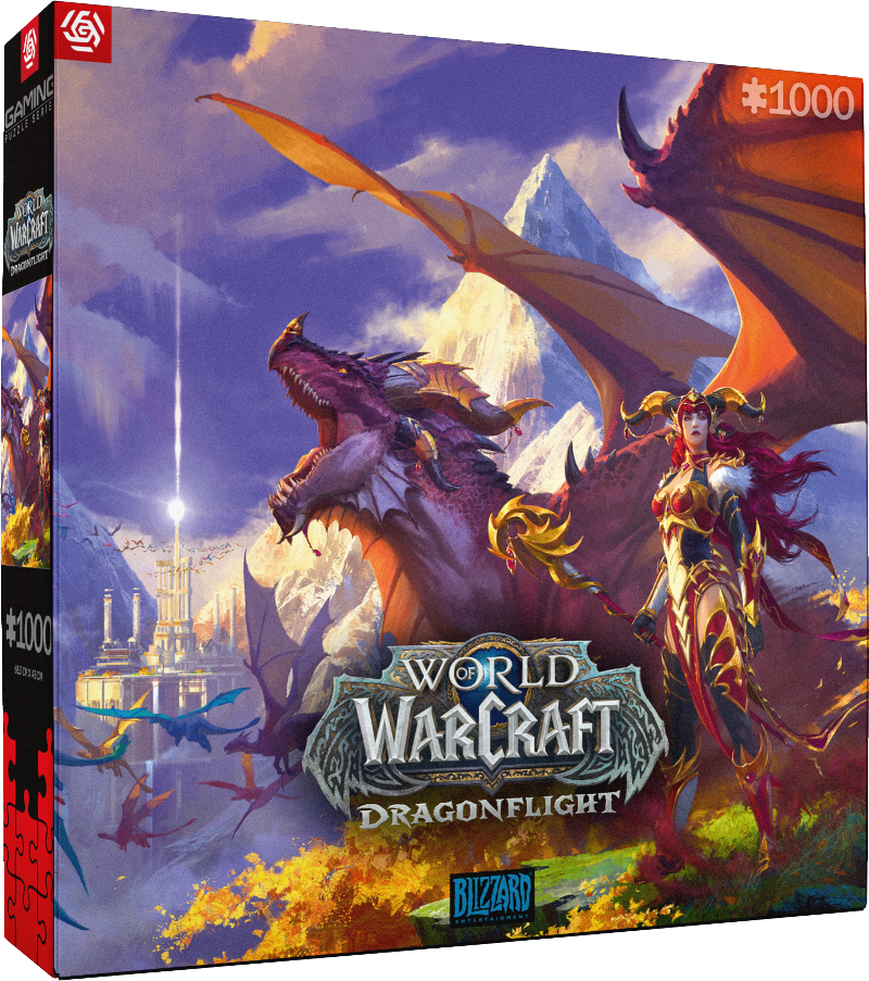 Good Loot - Gaming Puzzle: World of Warcraft Dragonflight Alexstrasza Puzzles - 1000